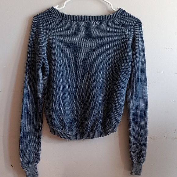 Arizona Jean Company Blue Crew Neck Sweater - Picture 3 of 4